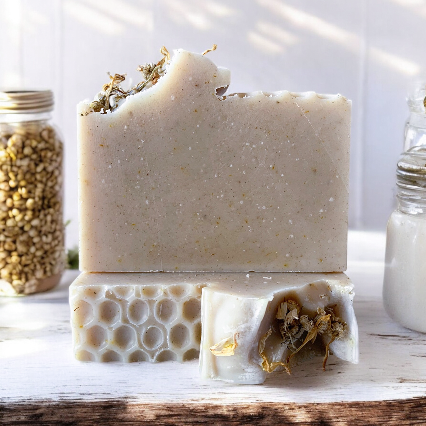 Chamomile & Honey ⸙ Botanical Soap