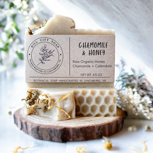 Chamomile & Honey ⸙ Botanical Soap