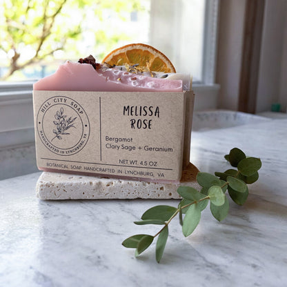 Botanical Soap Trio + Tray