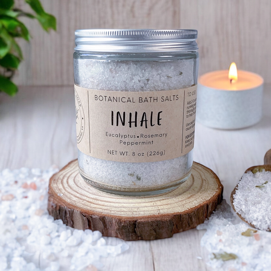 Inhale ~ Botanical Bath Salts