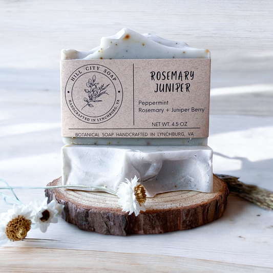 Rosemary Juniper ⸙ Botanical Soap